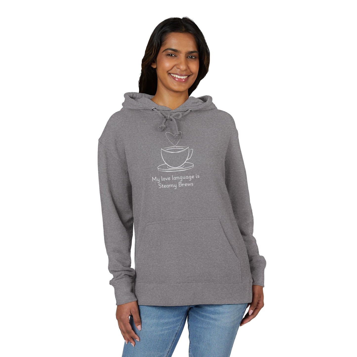 My love of tea, Unisex French Terry Hoodie