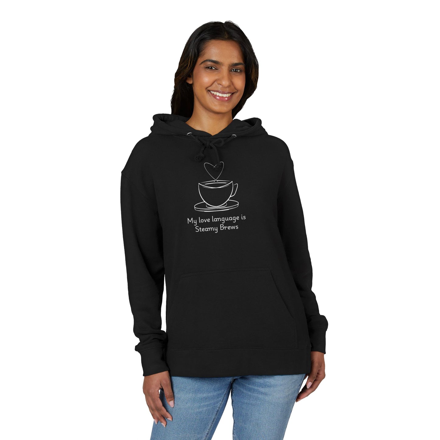 My love of tea, Unisex French Terry Hoodie