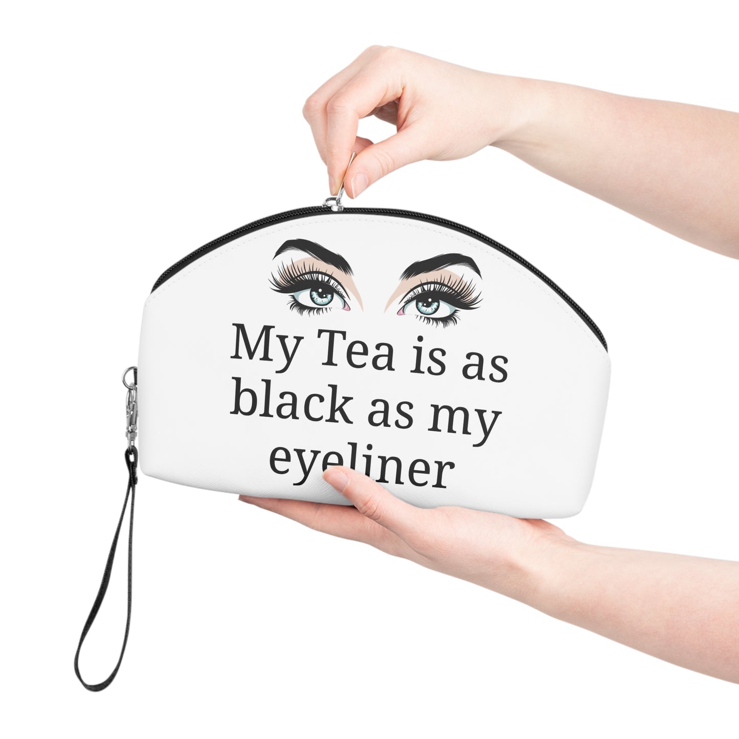 Sassy Makeup Bag - Perfect Gift for Tea Lovers, Beauty Enthusiasts, Birthday, Christmas, Cosmetic Organizer, Travel Accessories