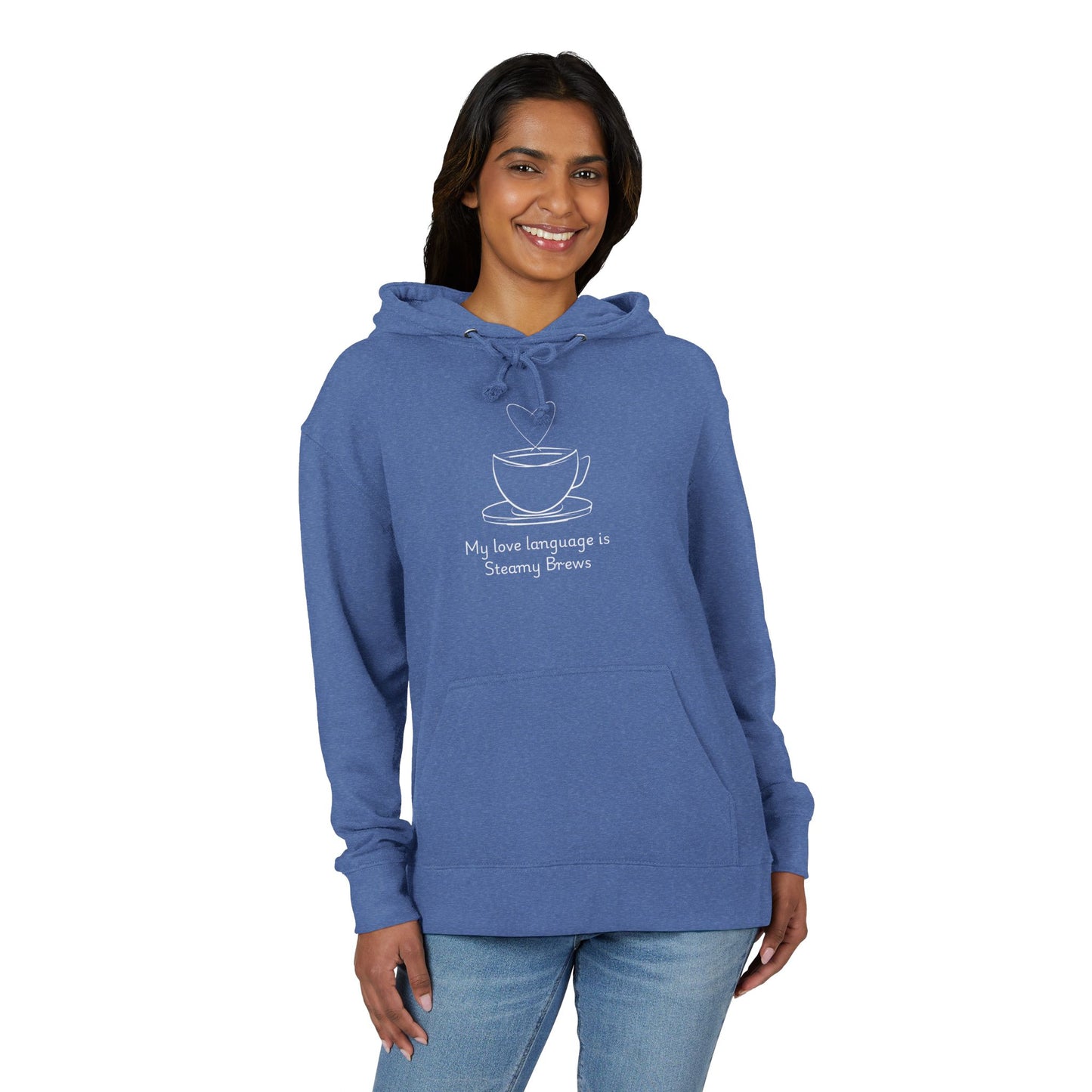 My love of tea, Unisex French Terry Hoodie
