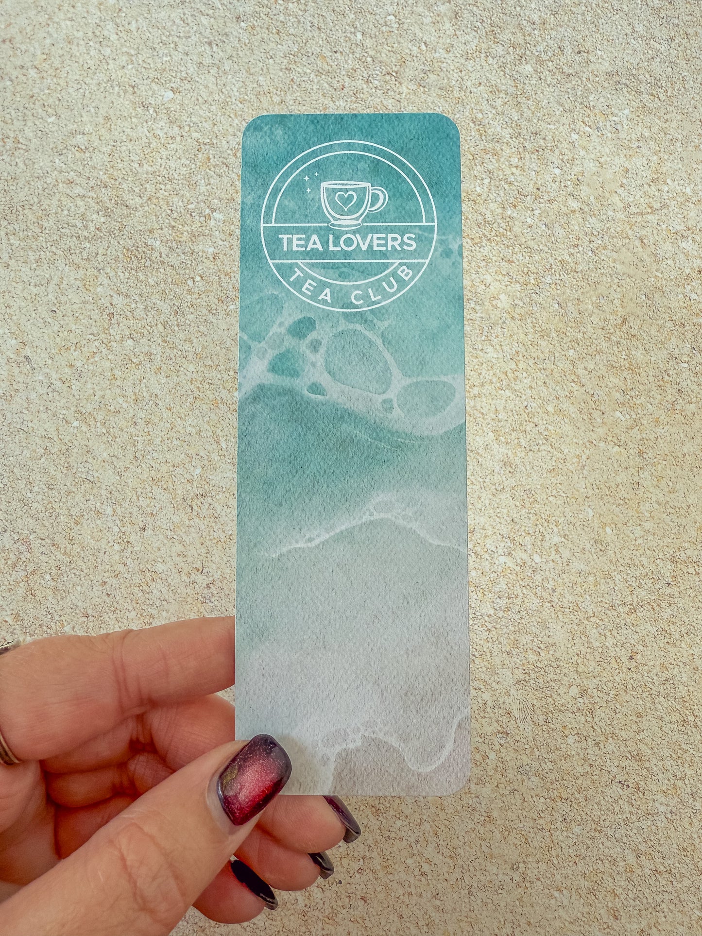 Tea lovers Tea Club Under the Sea bookmark