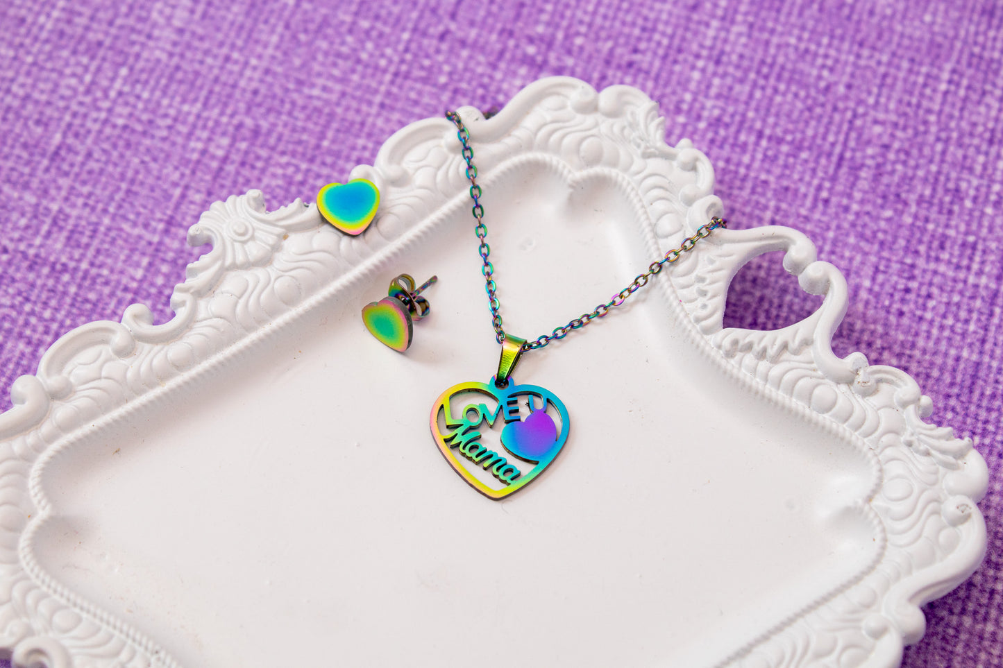 Love You Mama Rainbow