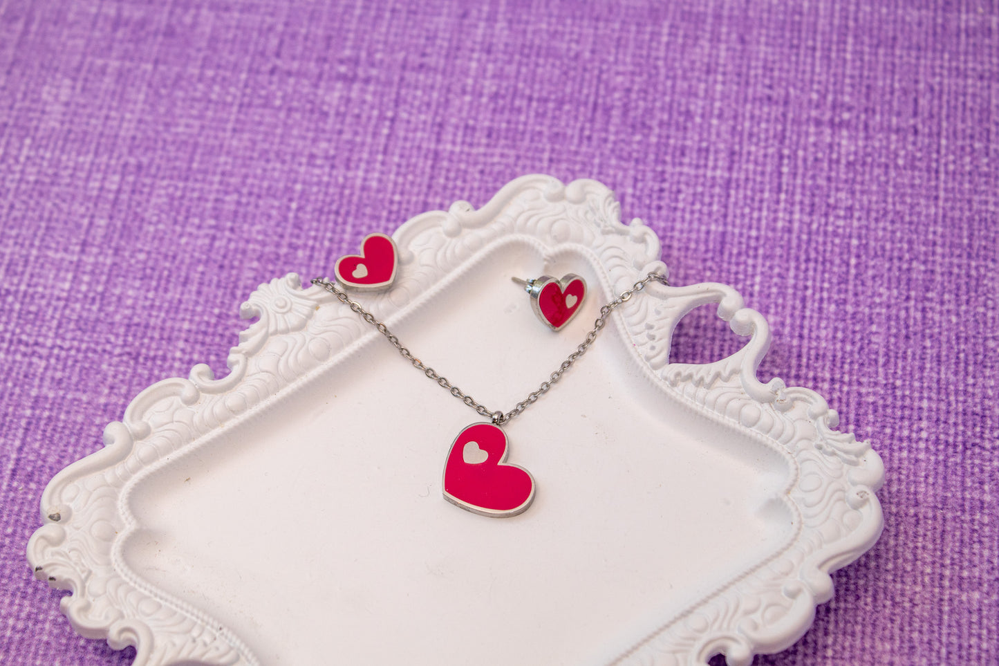A Heart Pink