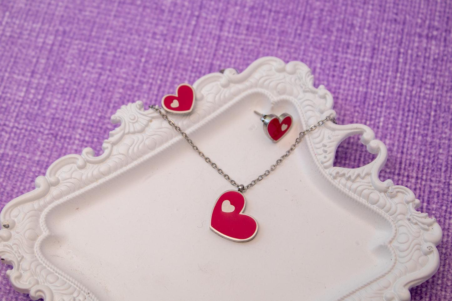 A Heart Pink