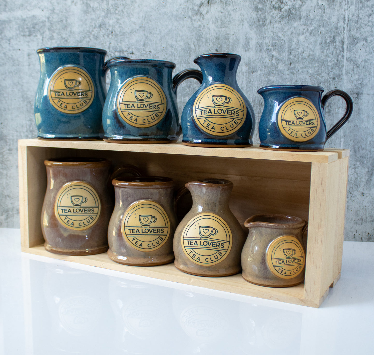 Tea Lovers Tea Club Sand Round Belly Mug
