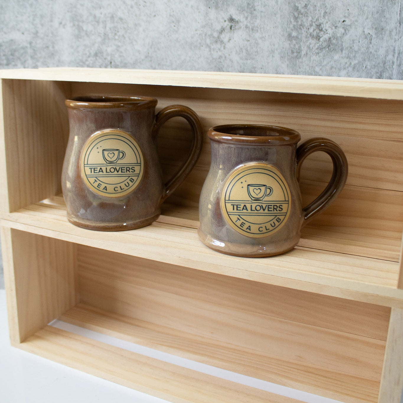 Tea Lovers Tea Club Sand Round Belly Mug