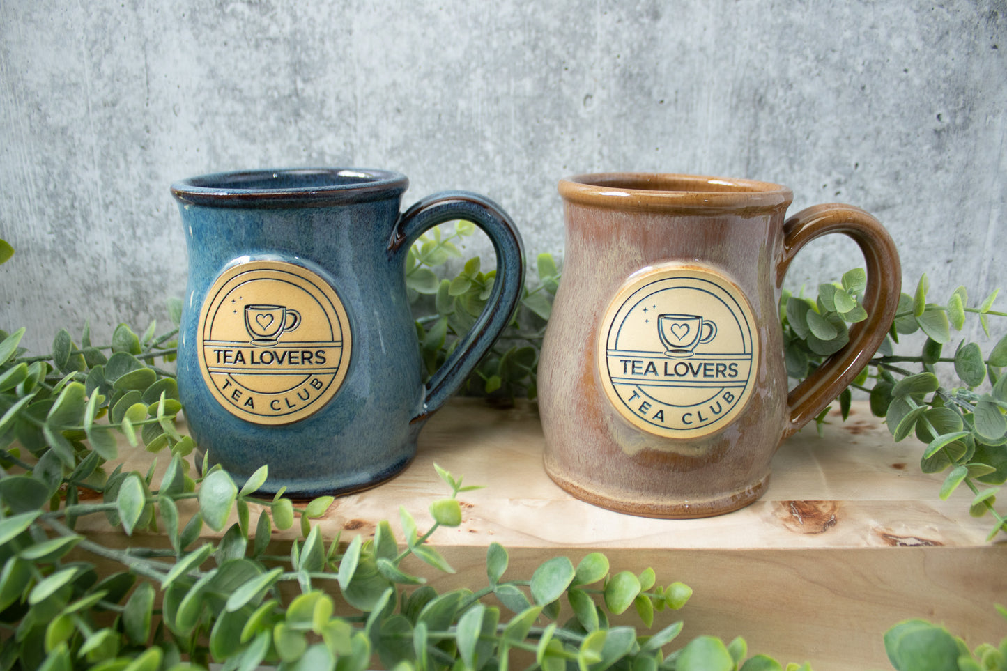 Tea Lovers Tea Club Sand Round Belly Mug