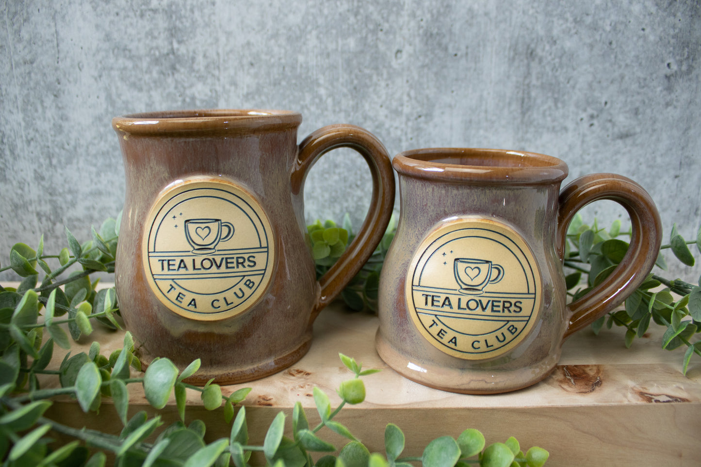Tea Lovers Tea Club Sand Round Belly Mug