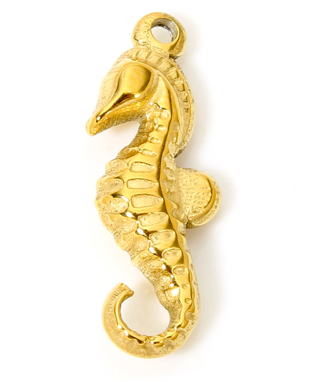 Add on Charm Sea Horse Gold