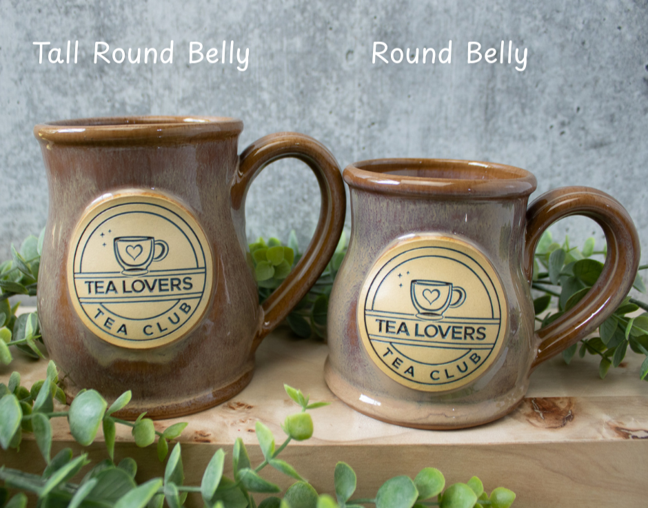 Tea Lovers Tea Club Sand Round Belly Mug