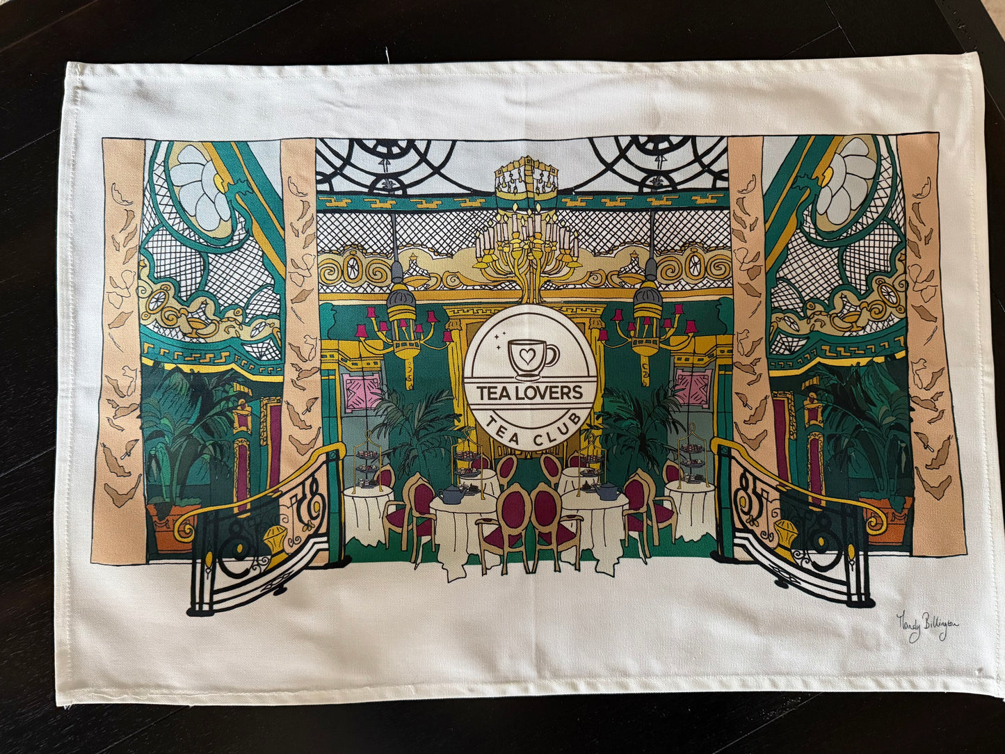 Tea Towel Tea Lovers Tea Club