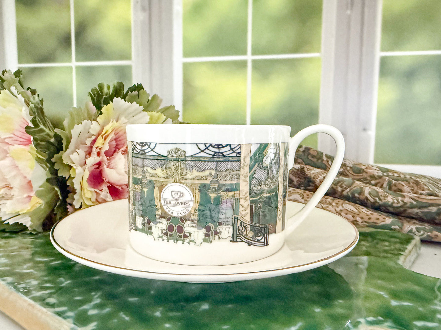 Art Deco Tea Cup and Saucer