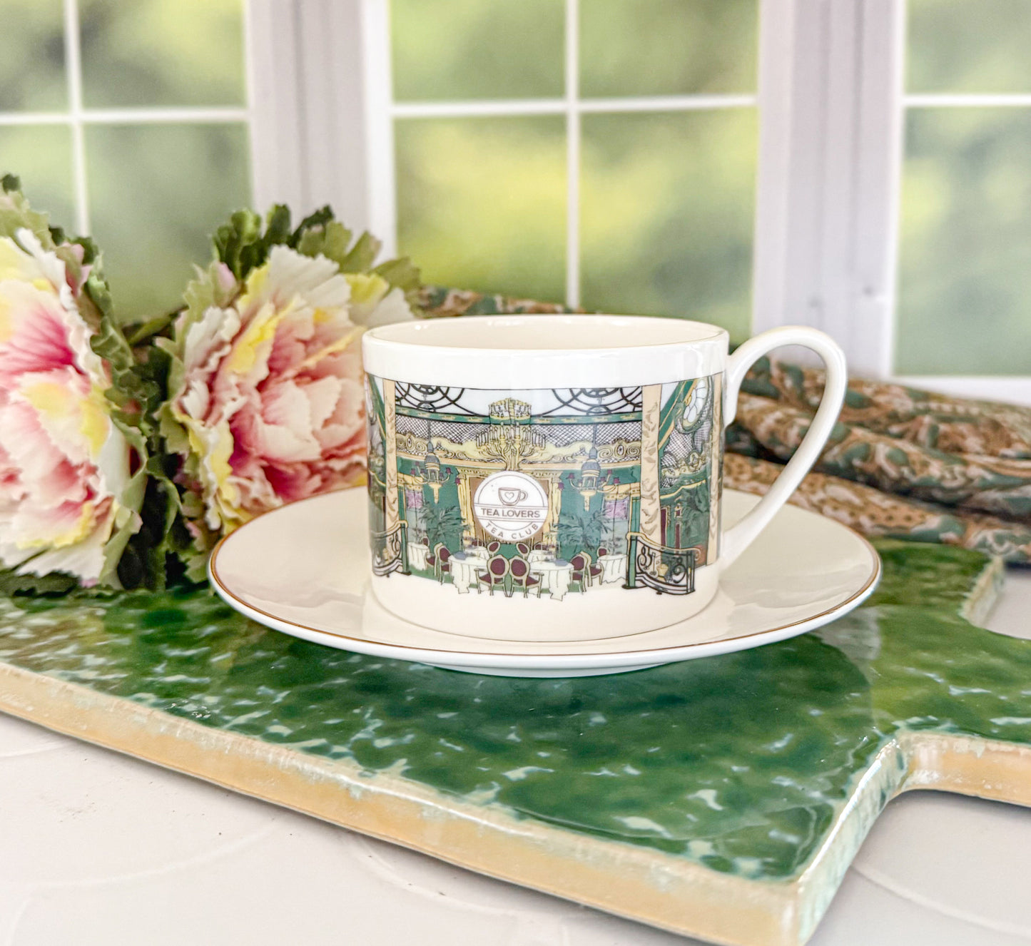 Art Deco Tea Cup and Saucer