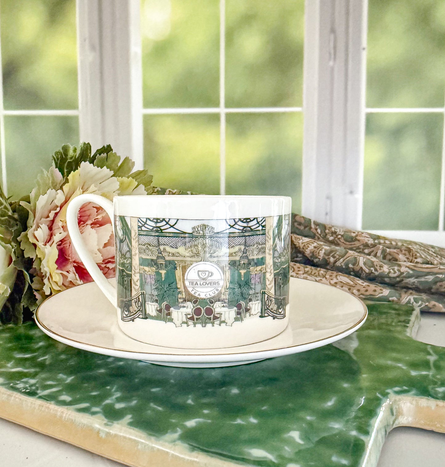 Art Deco Tea Cup and Saucer