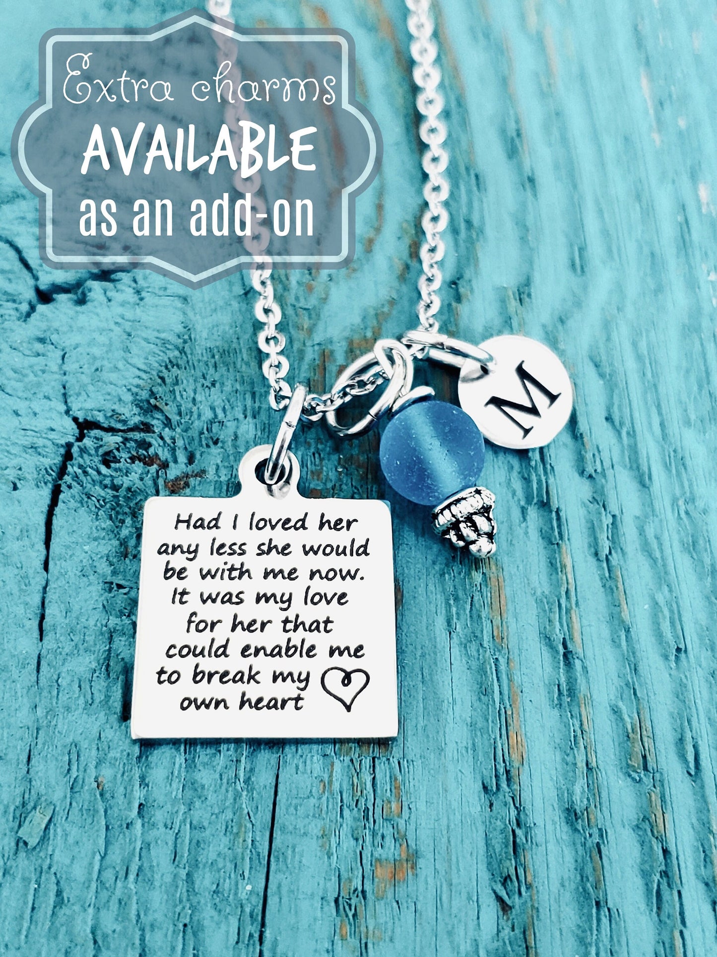 Had I loved her any less, Birthmother, Birth Mom, Birth Mother, Baby adoption, Silver Necklace, Charm Necklace, Silver Jewelry, Gift for