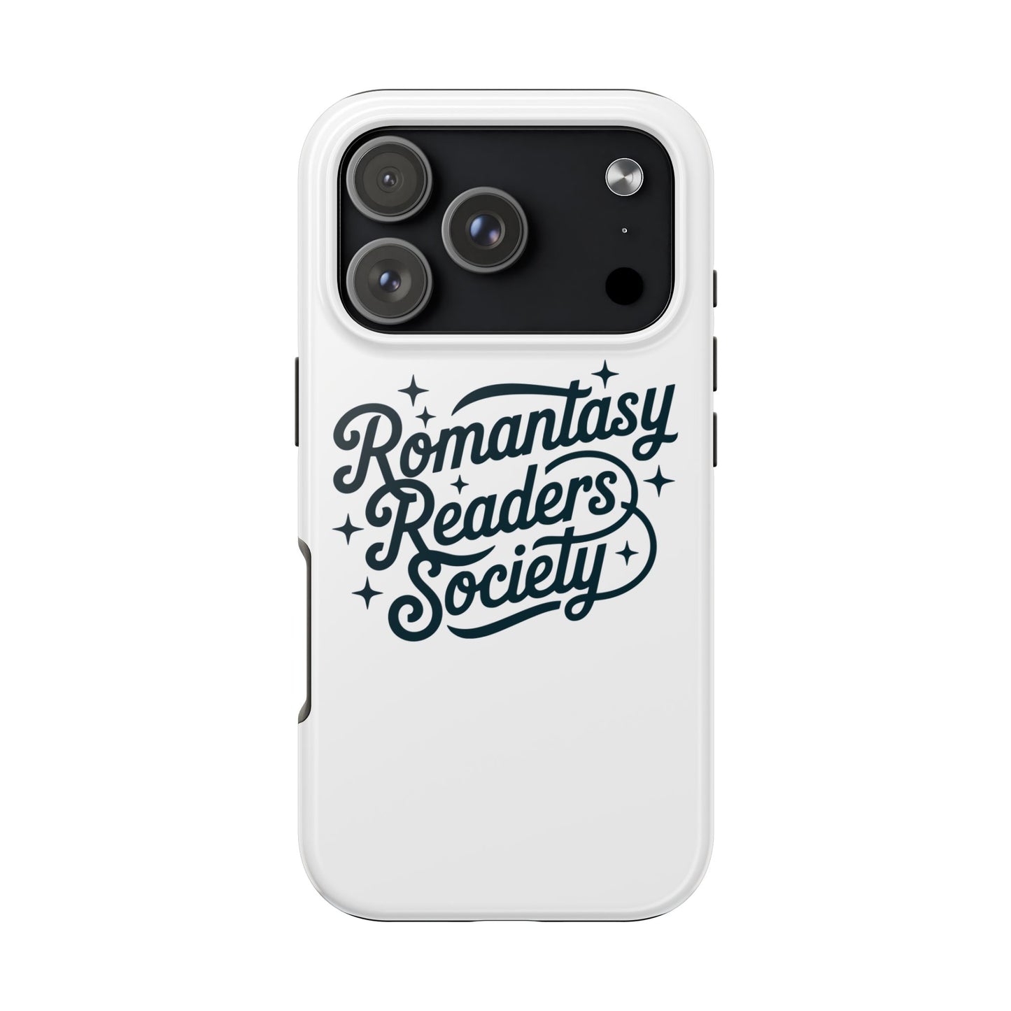 Tough Phone Case "Romantasy Readers Society" Protective Phone Cover for Book Lovers