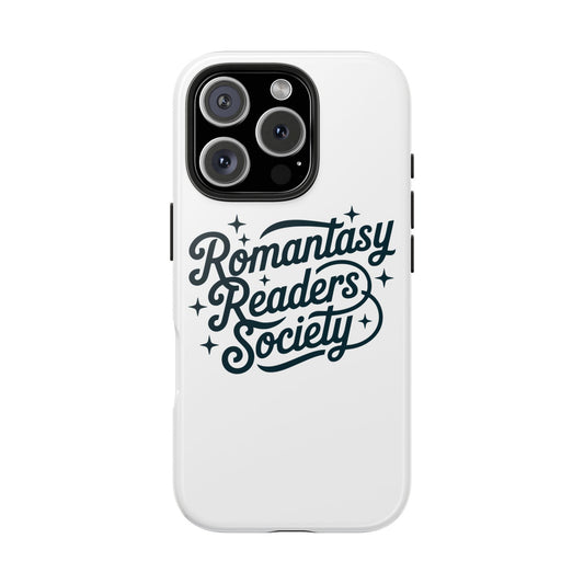 Tough Phone Case "Romantasy Readers Society" Protective Phone Cover for Book Lovers