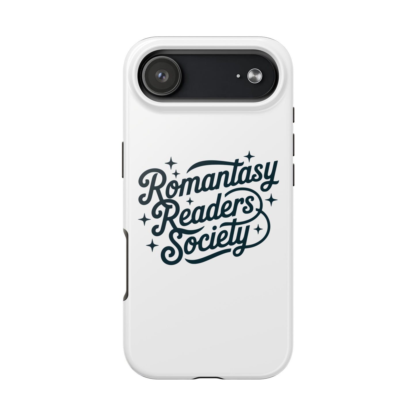 Tough Phone Case "Romantasy Readers Society" Protective Phone Cover for Book Lovers
