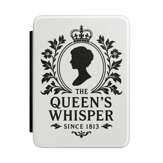 Kindle Case  "The Queen's Whisper" Vintage Silhouette eReader Cover