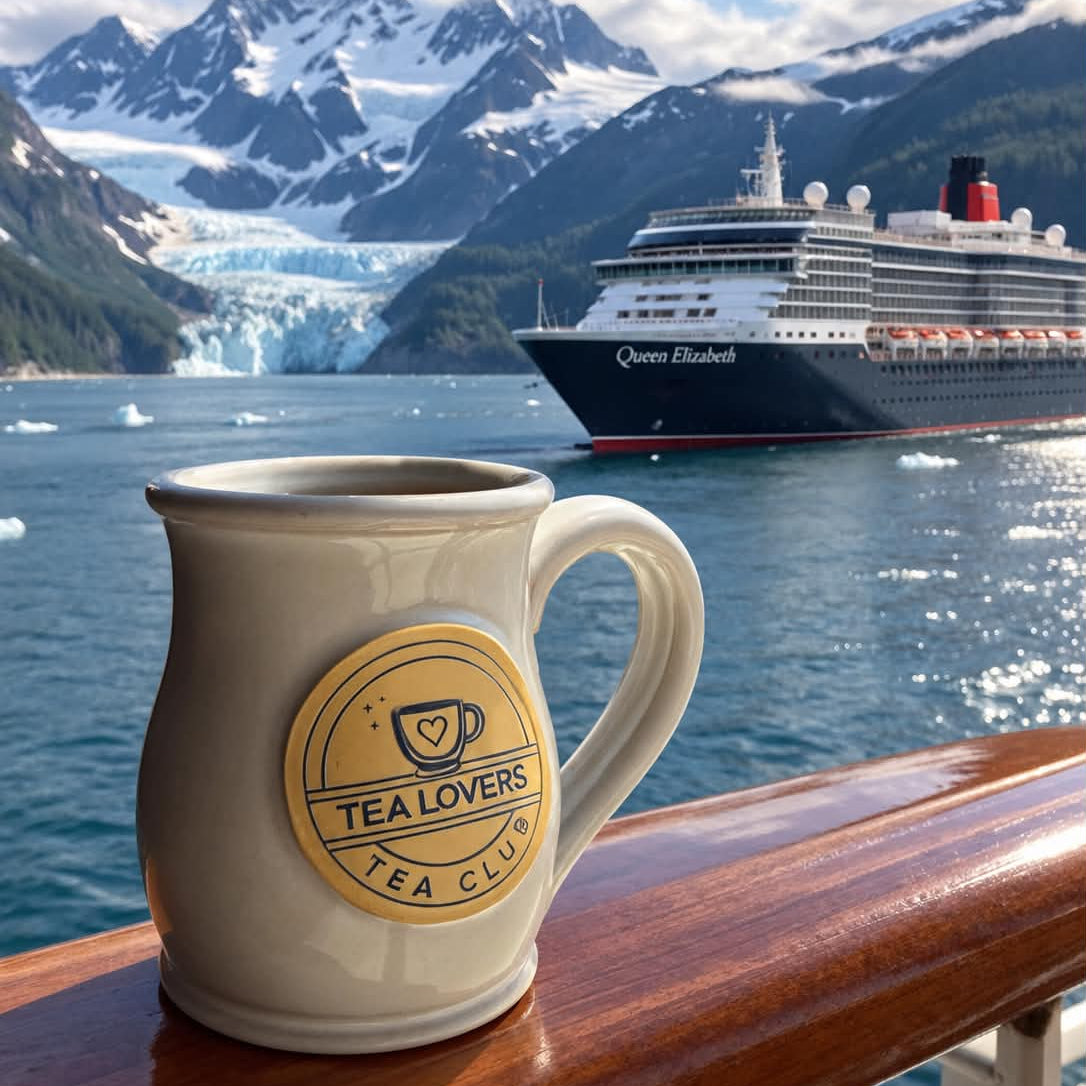 Tea Lovers Tea Club Tall Belly Mug White Alaska Mug
