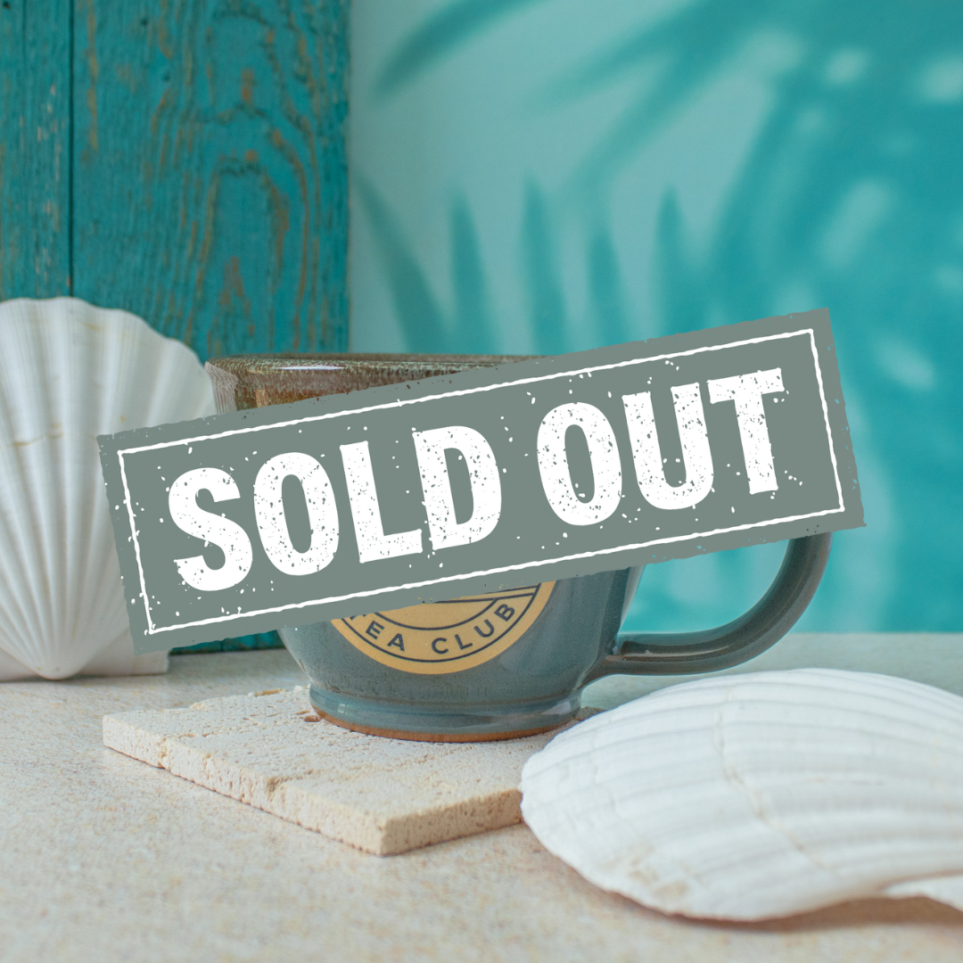 Tea Lovers Tea Club Teal Latte Mug