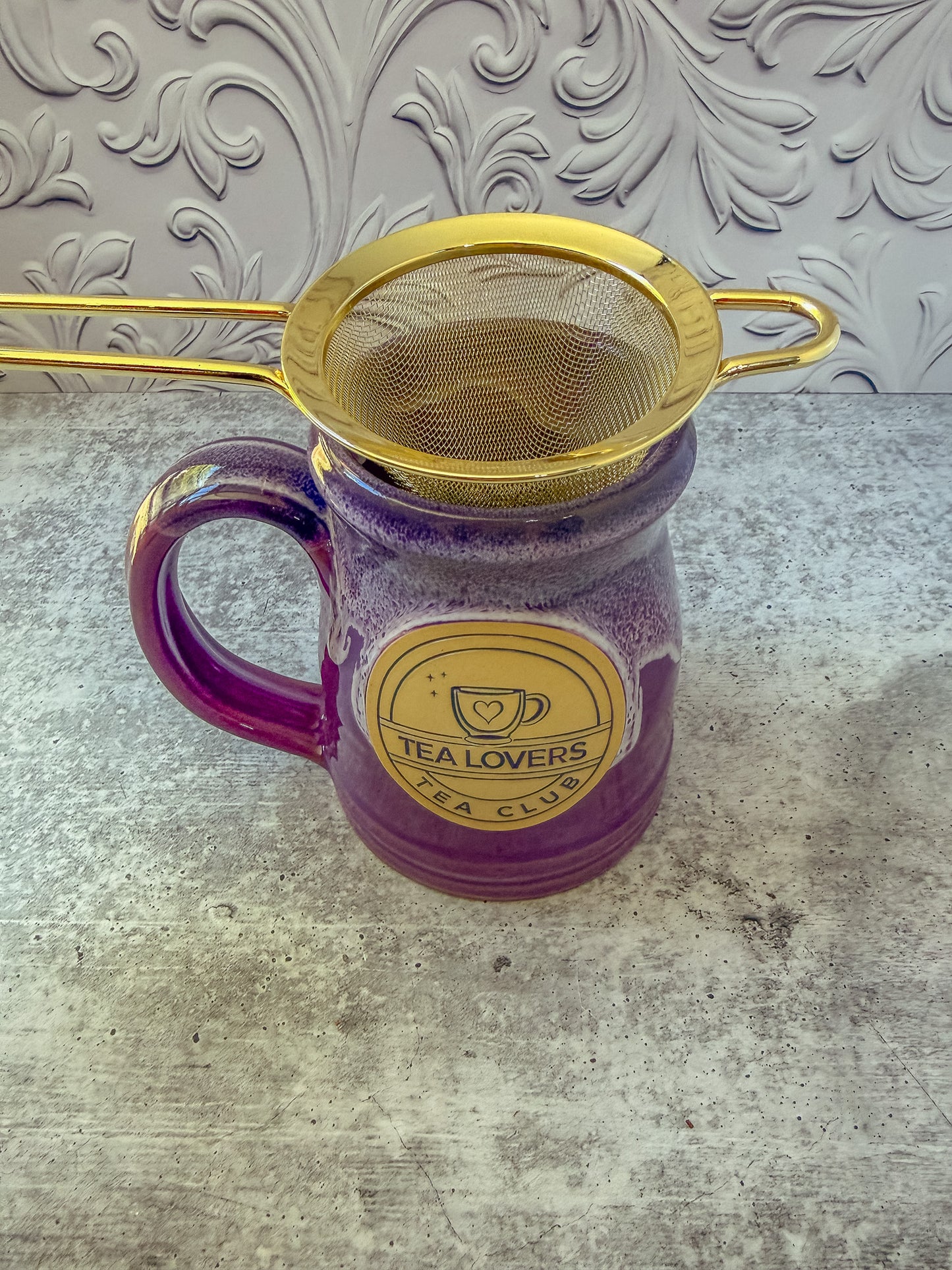 Gold Fine Mesh Cocktail Strainer