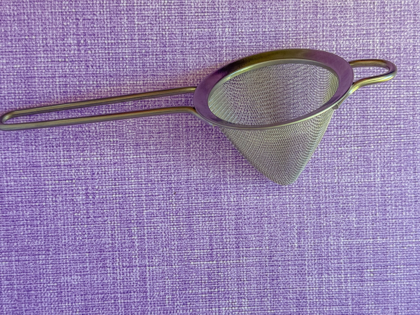 Silver Fine Mesh Cocktail Strainer