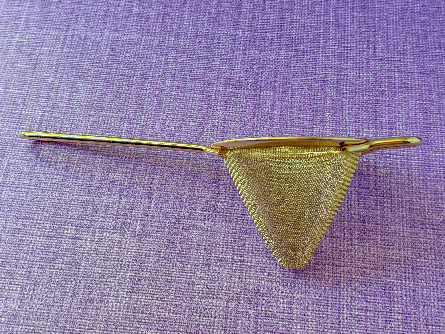 Gold Fine Mesh Cocktail Strainer