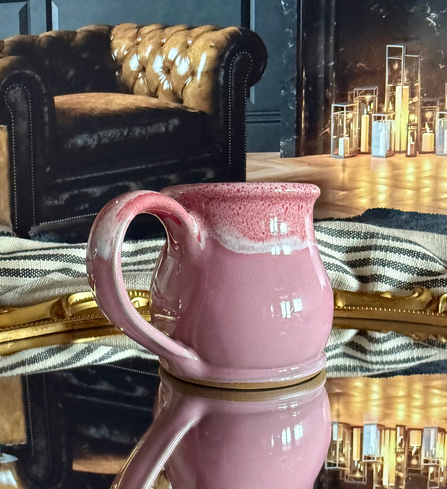 Tea Lovers Tea Club Pink with Cosmo and White Milk Tot