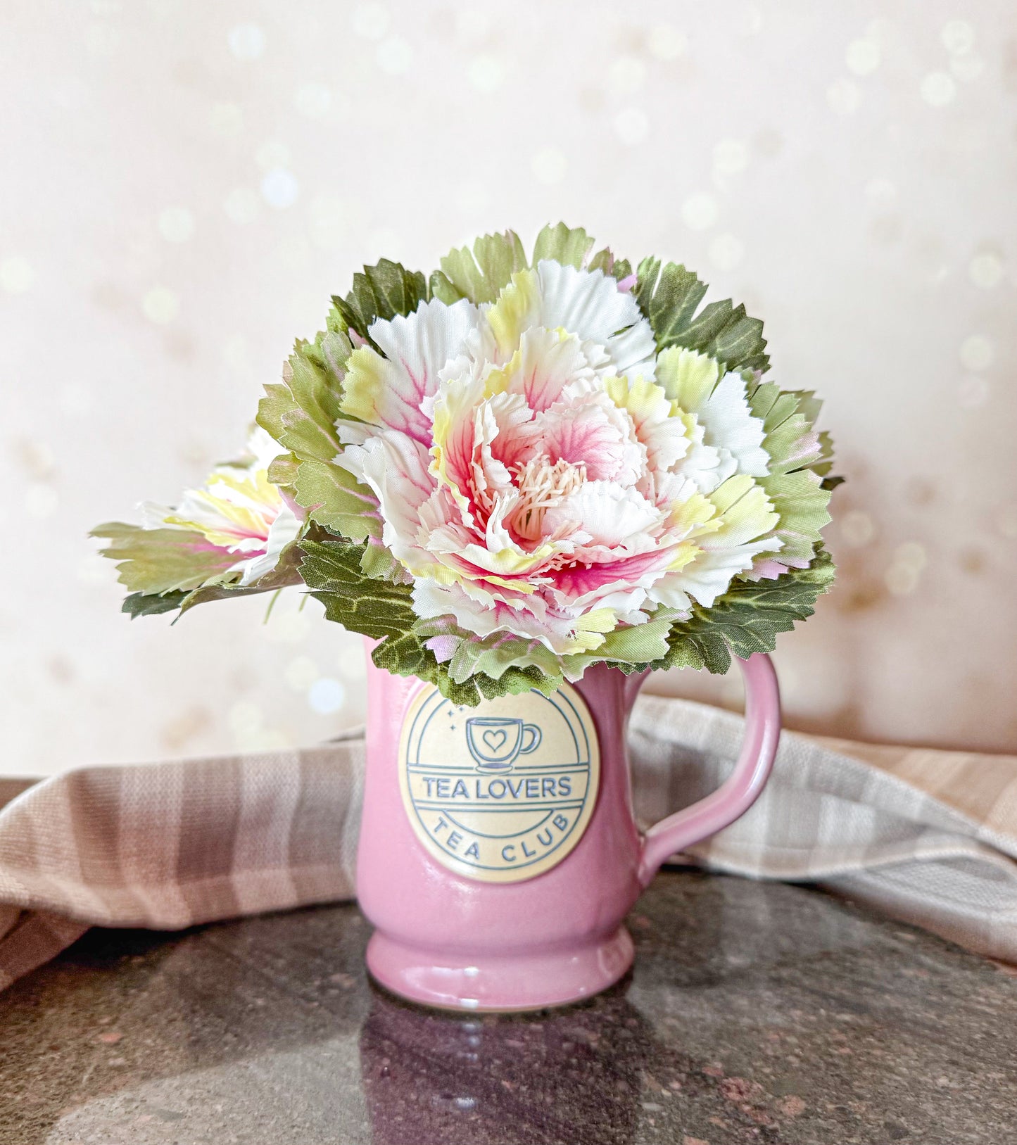 Tea Lovers Tea Club Pink Pepin Mug