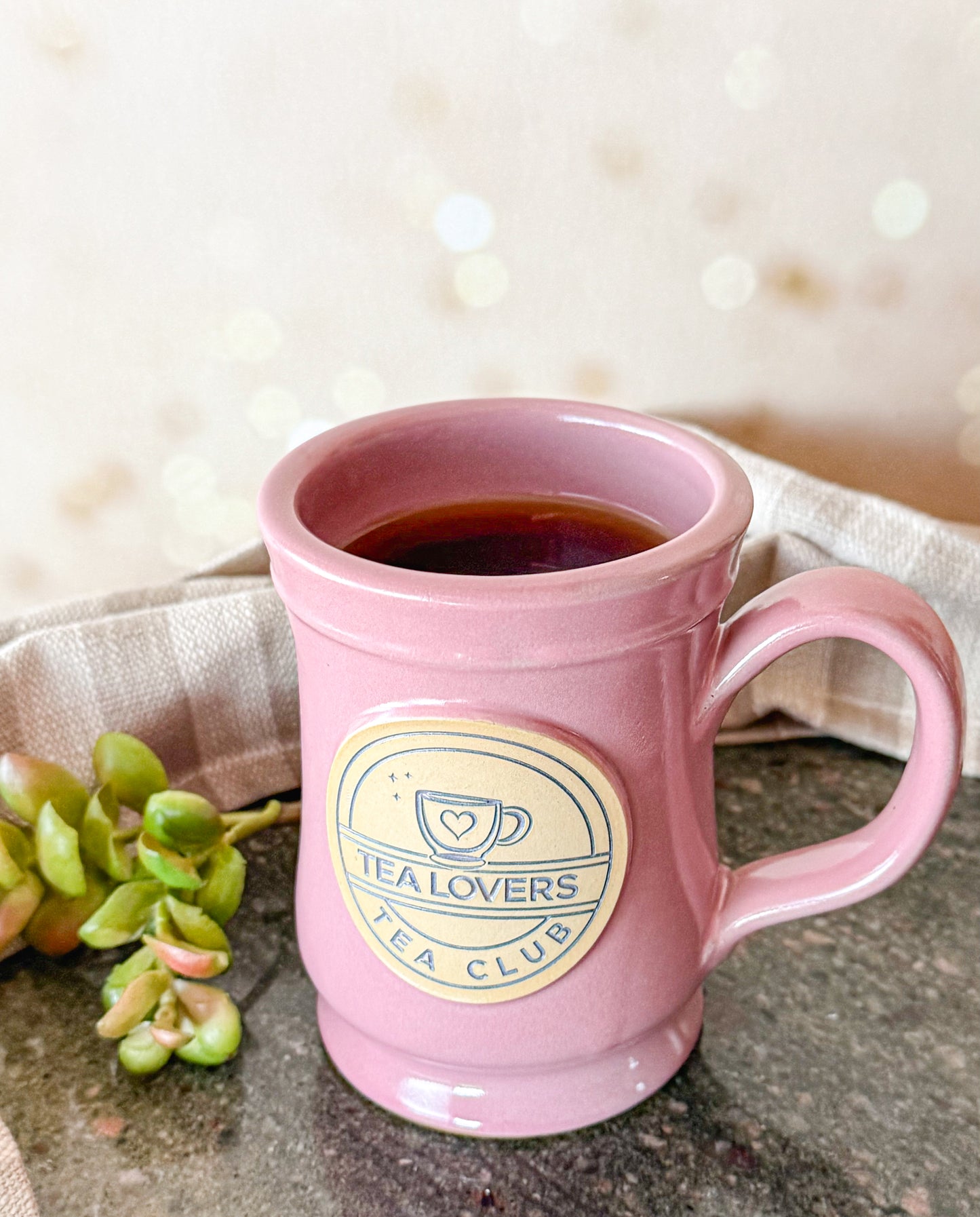 Tea Lovers Tea Club Pink Pepin Mug