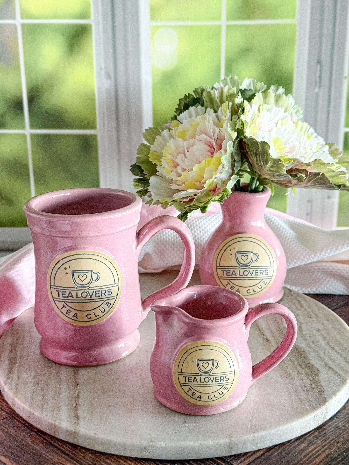 Tea Lovers Tea Club Pink Pepin Mug