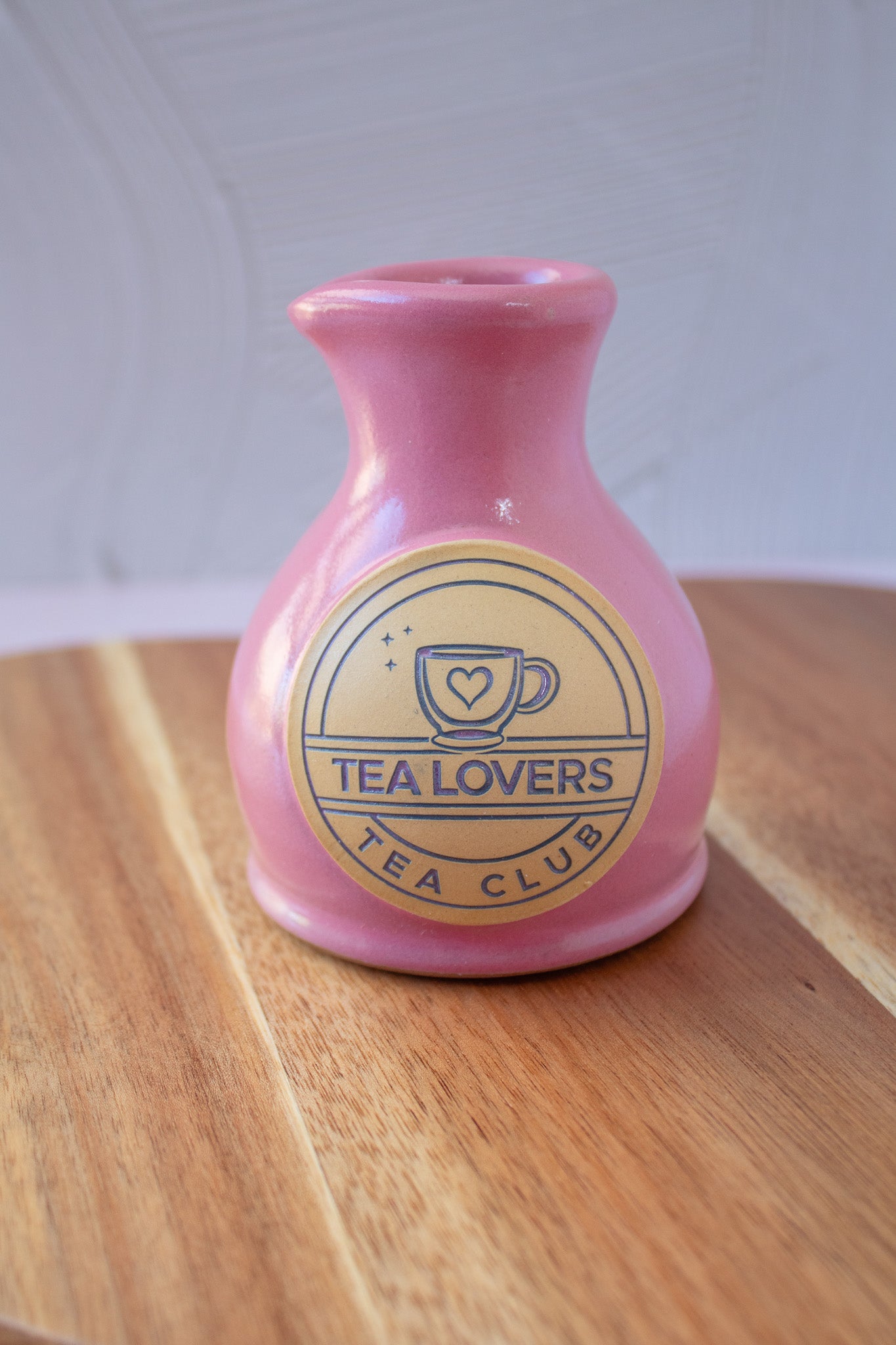 Tea lovers Tea Club Pink Creamer