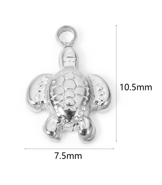 Add on charm Sea Turtle