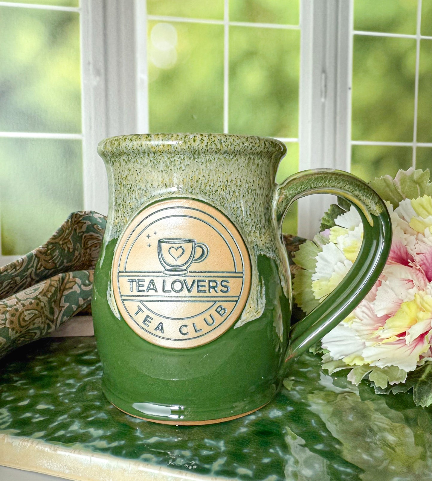 Tea Lovers Tea Club The Forest Sunshine Tall Belly Mug