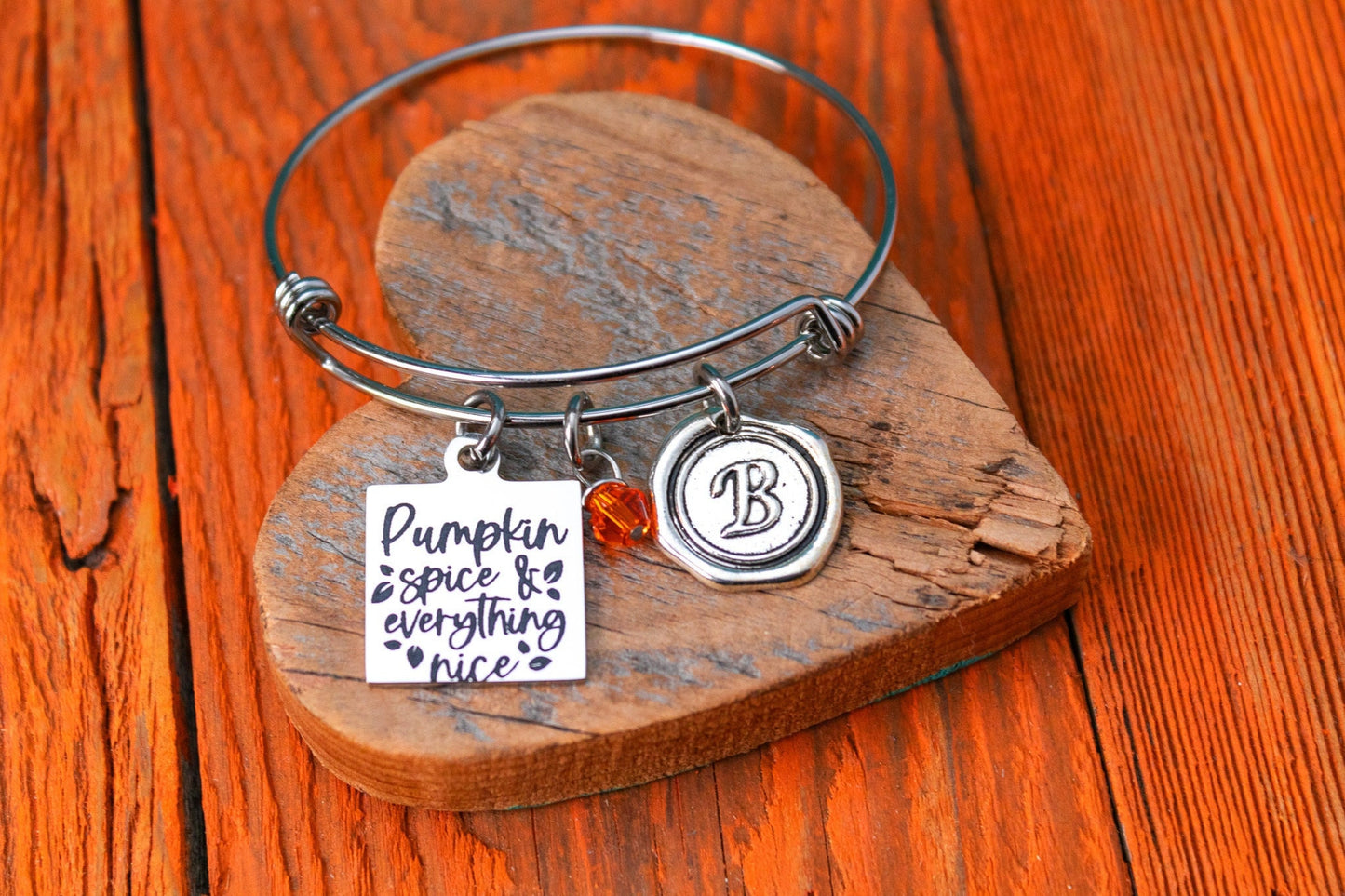 Pumpkin Spice and Everything Nice, Spooky Vibes, Bones, Beautiful, spooky, Halloween, Fall, Ghost, Bat, Witch, Pumpkin, Bracelet, Jewelry